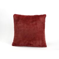 COUSSIN LUXE bordeaux 50x50cm - Visuel 0
