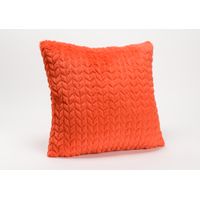 Coussin chevron corail - Visuel 0