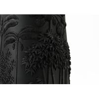 Vase feuille noir - Visuel 1