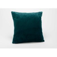 Coussin damier vert émeraude - Visuel 0