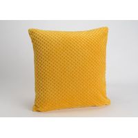 Coussin Damier moutarde - Visuel 0