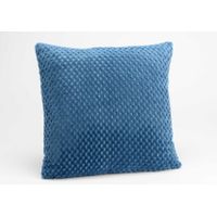 Coussin Damier bleu nuit - Visuel 2