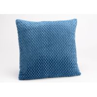 Coussin Damier bleu nuit - Visuel 0