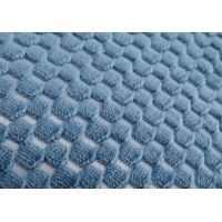 Coussin Damier bleu nuit - Visuel 1