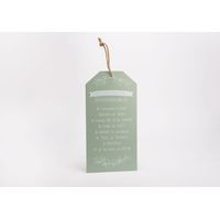 Plaque décorative "Eco chic" - Visuel 0