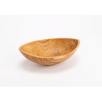 Saladier barque en teck - Visuel 0