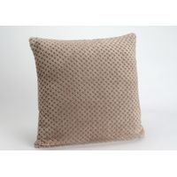 Coussin Damier taupe - Visuel 2