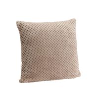 Coussin Damier taupe - Visuel 0