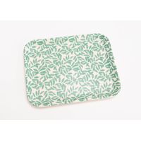 Plateau Bambou 19 x 15 cm Eucalyptus - Visuel 0