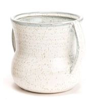 Vase Champêtre H. 17 cm Sable - Visuel 0