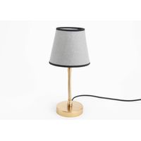 Lampe jennifer gris perle - Visuel 0