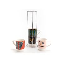 Tour 4 tasses déjeuner 40 cl CASSE-NOISETTE - Visuel 0