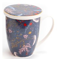 Tisanière 37 cl Sacha bleu - Visuel 0