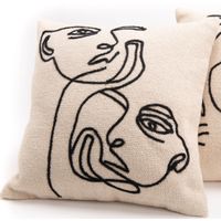 Coussin visage - Profil 40 x 40 cm - Visuel 0