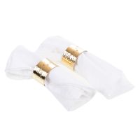 Set de 6 ronds de serviette Mots D 3cm - Visuel 2