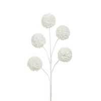 Tige de fleur Sylvia blanche H 89 cm - Visuel 0