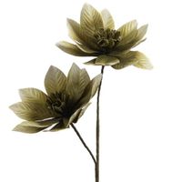Tige de fleur Tania kaki H 105 cm - Visuel 0