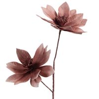 Tige de fleur Tania rose H 105 cm - Visuel 0