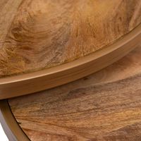 Tables basses plateau bois - Visuel 1