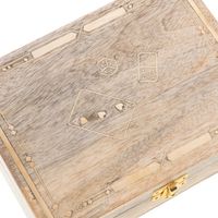 Boite Sheesham en bois clair - Visuel 3