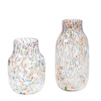 Vase Izak multicolor H22cm - Visuel 1