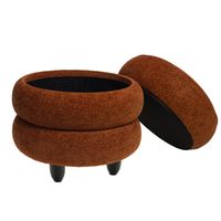 Pouf nuage rouge - Visuel 1