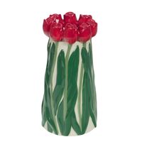Vase Tulipe Rose - Visuel 0