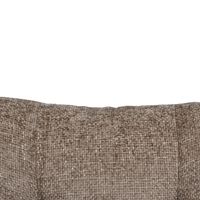 Fauteuil magnum – Taupe, pieds blancs - Visuel 3