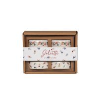 Coffret de 6 ronds de serviette Juliette - Visuel 0