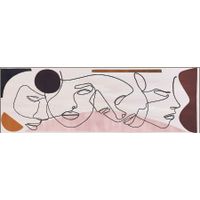 Toile encadrée visage 50 x 150 cm - Visuel 1