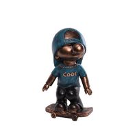Sculpture Bonhomme Sur Skate - Visuel 0
