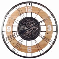 Horloge à engrenages D. 90 cm - Visuel 0