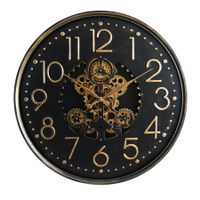 Horloge à engrenages D 60cm - Visuel 0