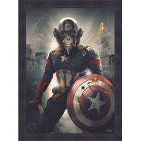 Image encadrée Captain America - Visuel 0