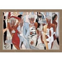 Tableau Soirée 80x120cm - Visuel 0