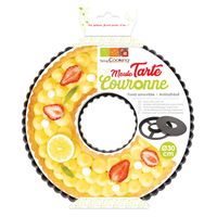 Moule à tarte couronne amovible - Visuel 0