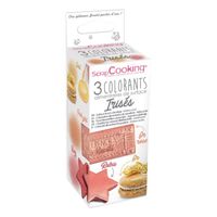 3 colorants alimentaires de surface irisés 3 x 5 gr - Visuel 1