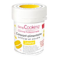 Colorant alimentaire en poudre jaune - Visuel 0