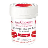 Colorant alimentaire en poudre rouge - Visuel 0