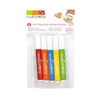 Lot de 5 mini-feutres alimentaires - Visuel 0