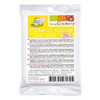 Pâte à sucre jaune 100g - Visuel 0