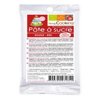 Pâte à sucre rouge 100g - Visuel 0