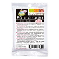Pâte à sucre noire 100g - Visuel 0