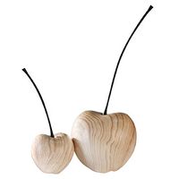 Cerise effet bois 25 cm - Visuel 1