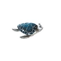 Tortue bleue 10 cm - Visuel 1