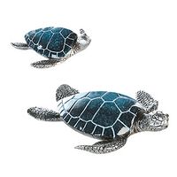 Tortue bleue 10 cm - Visuel 2