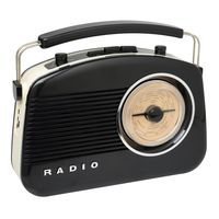 Radio 60's bluetooth noire - Visuel 1