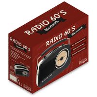 Radio 60's bluetooth noire - Visuel 6
