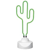 Lampe néon Cactus vert - Visuel 0