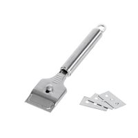 Grattoir pour plaque de cuisson inox Excellence Plus 19cm - Visuel 0